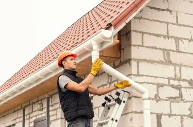 Pose et remplacement de gouttières à Joinville